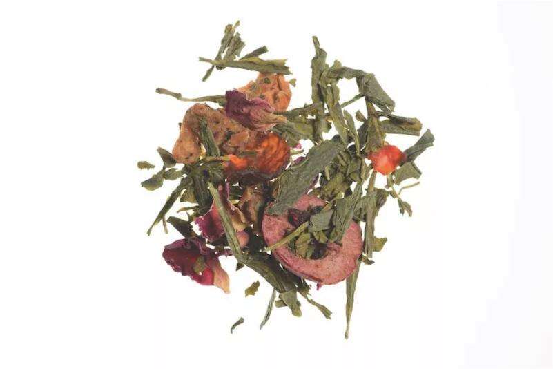 Oriental Cherry Green Tea - 100g Loose Leaf - Morgan's Brew